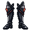 Obsidian Greaves
