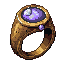Fulgurite Spark Ring