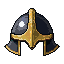Gilded Half-Helm
