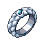 Ice-Silver Twist Ring